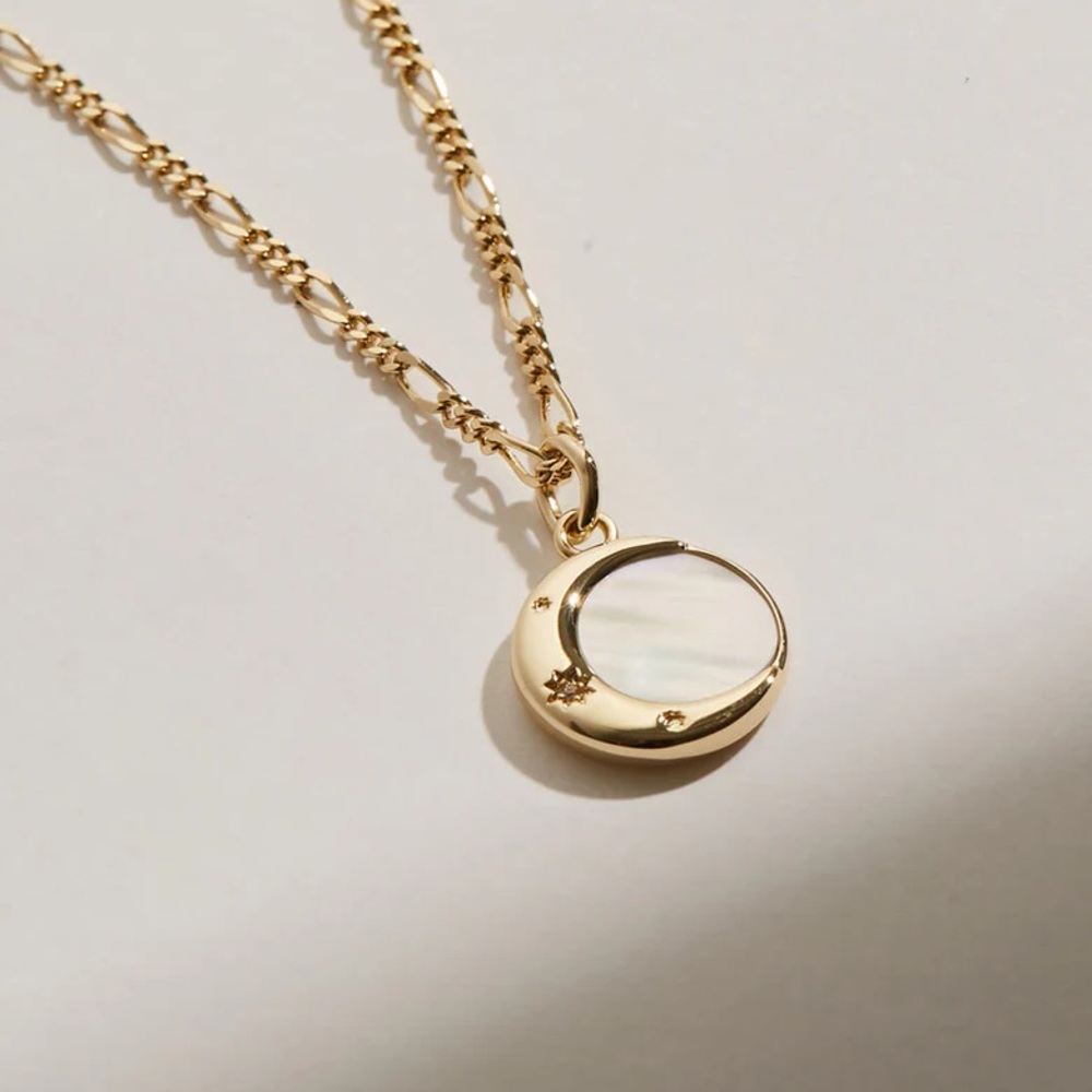 Ana Luisa Moon Pendant Necklace